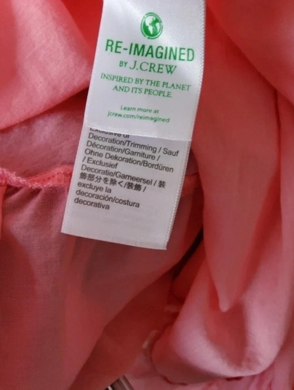 J. Crew Re-Imagined Spaghetti-Strap Ruffle-Hem Hi Low Dress NWOT Medium